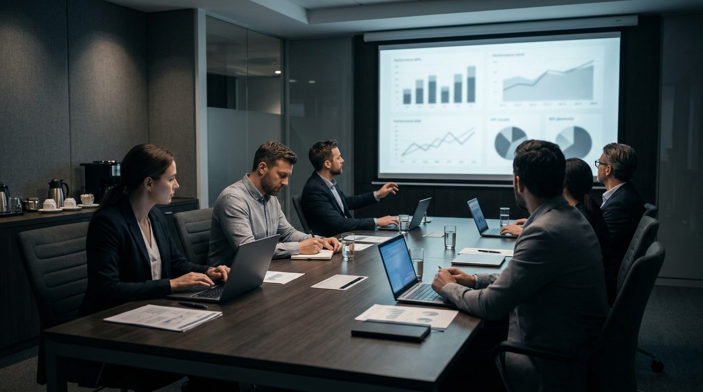 분양 성과 리뷰 회의